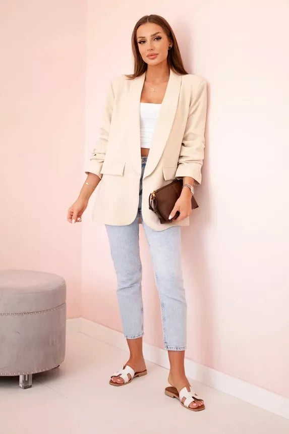 Sieviešu brūna jaka Florita