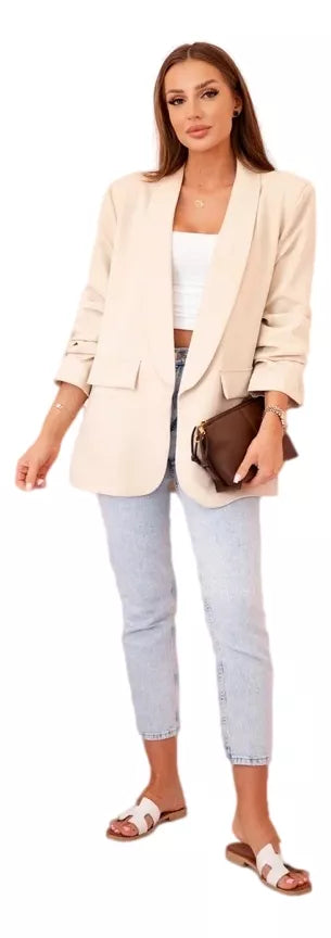 Sieviešu brūna jaka Florita