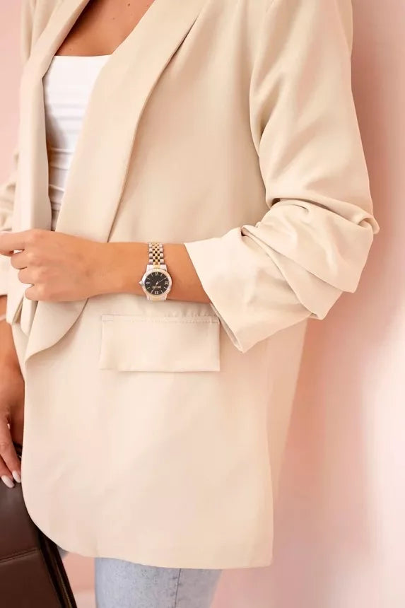 Sieviešu brūna jaka Florita