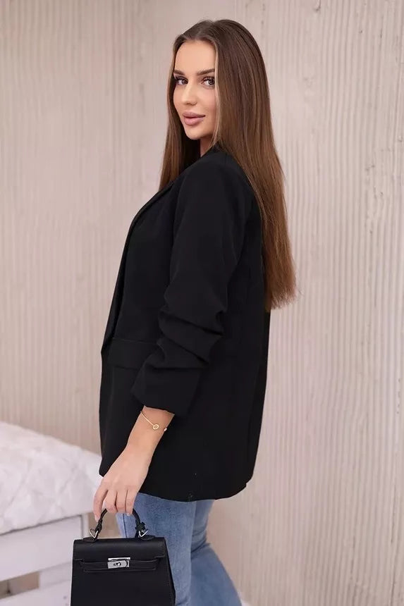 Sieviešu melna jaka Florita