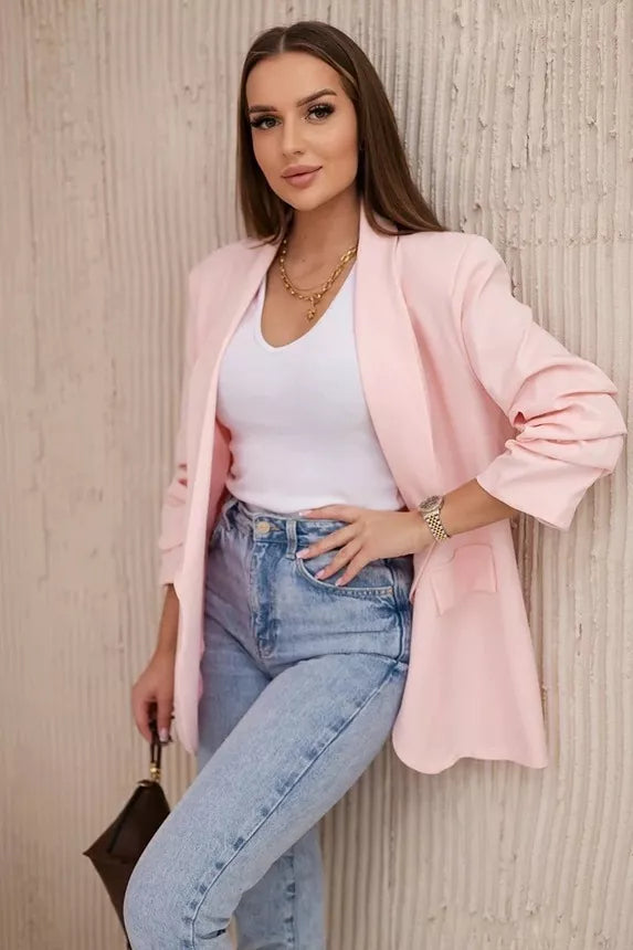 Sieviešu gaiši rozā jaka Florita