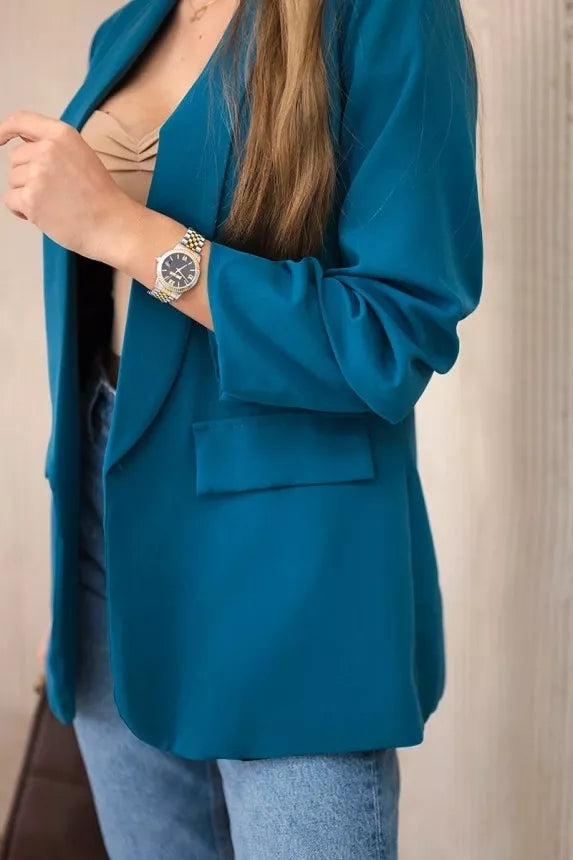 Sieviešu tirkīza jaka Florita