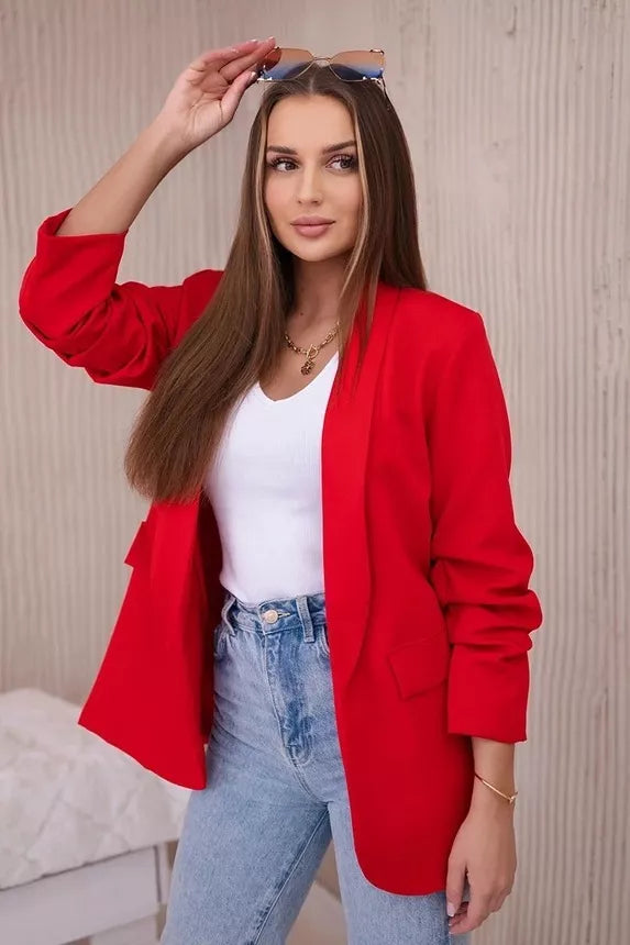 Sieviešu sarkana jaka Florita