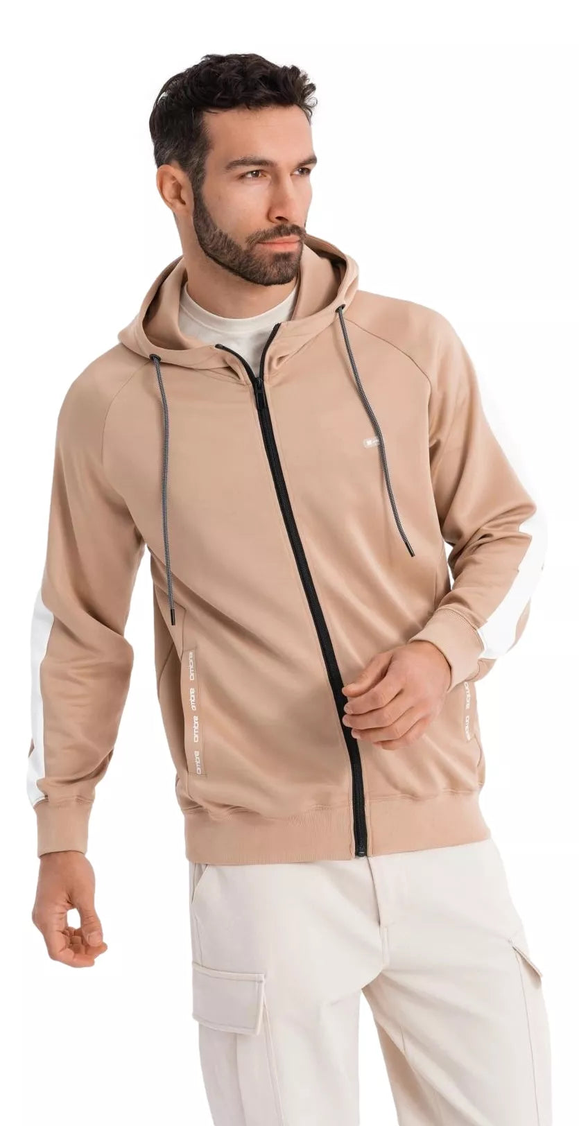 Vīriešu brūns džemperis Dan