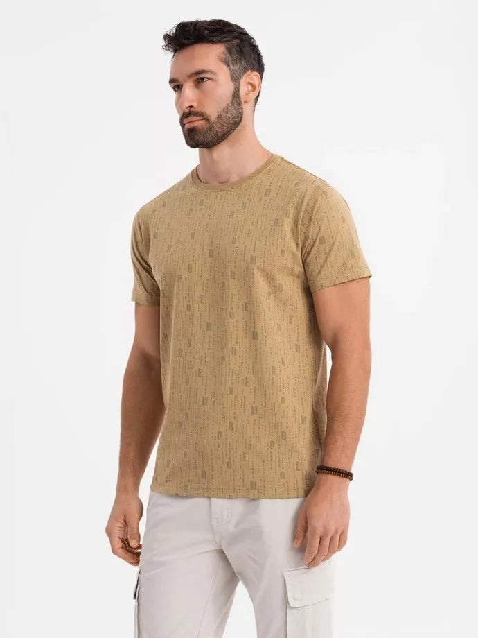 Vīriešu brūns T-krekls Authentic