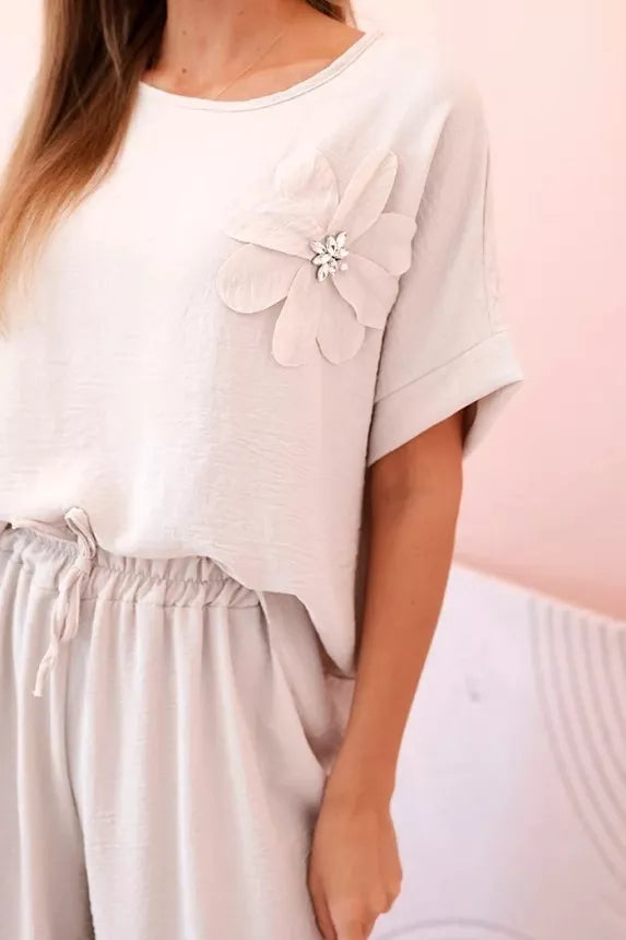 Sieviešu brūns komplekts Loren