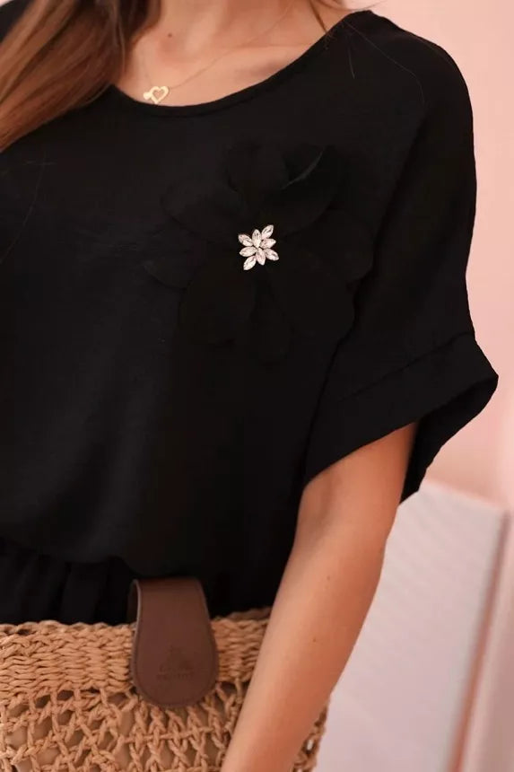 Sieviešu melns komplekts Loren