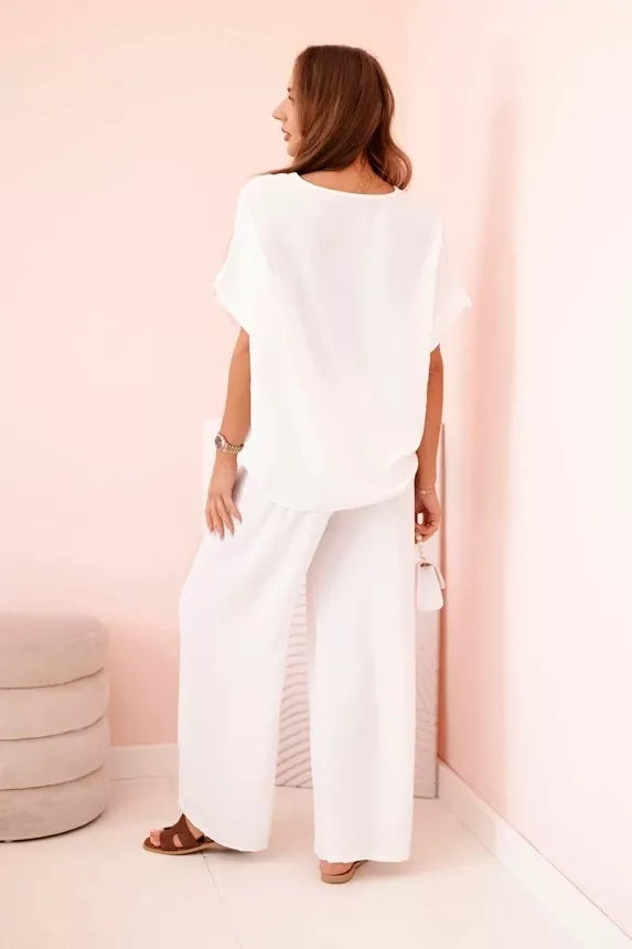 Sieviešu balts komplekts Loren