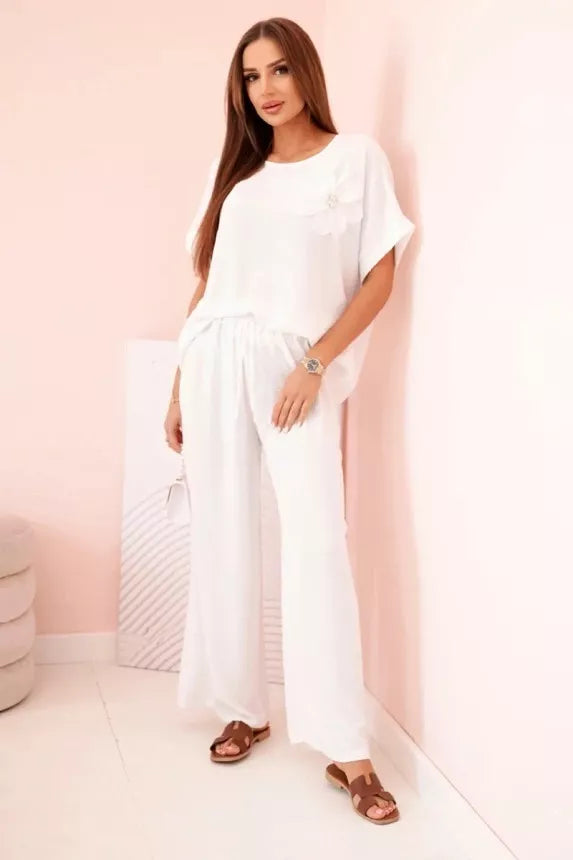 Sieviešu balts komplekts Loren