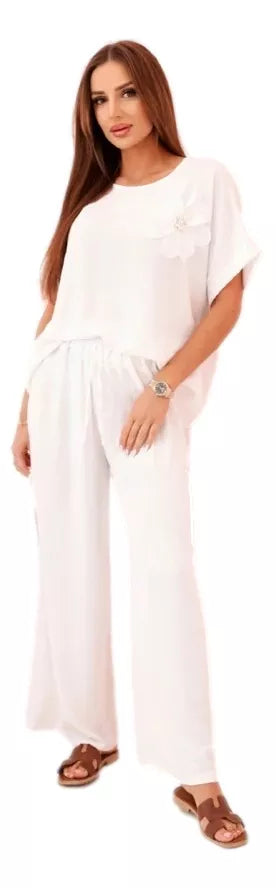 Sieviešu balts komplekts Loren