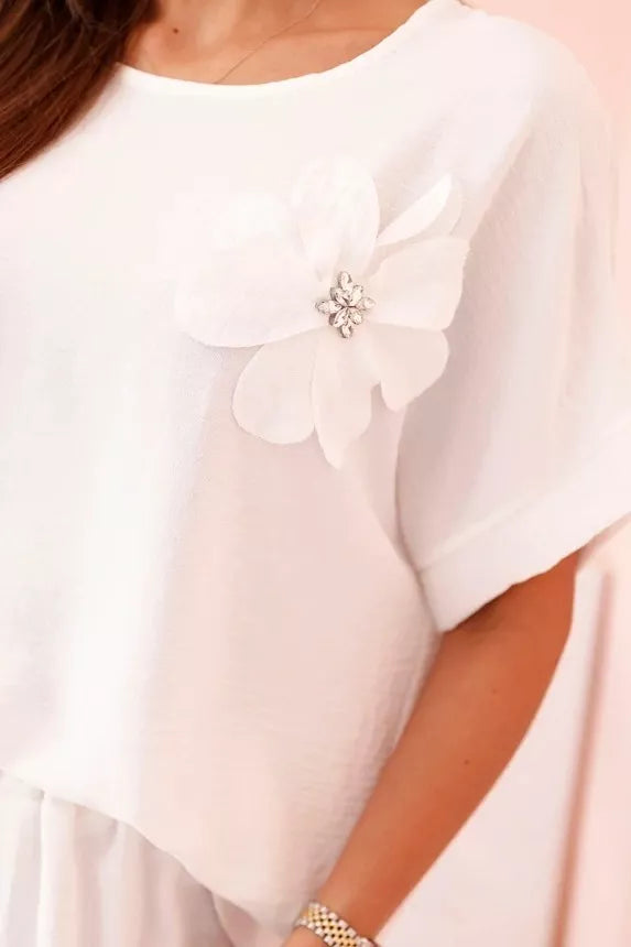 Sieviešu balts komplekts Loren