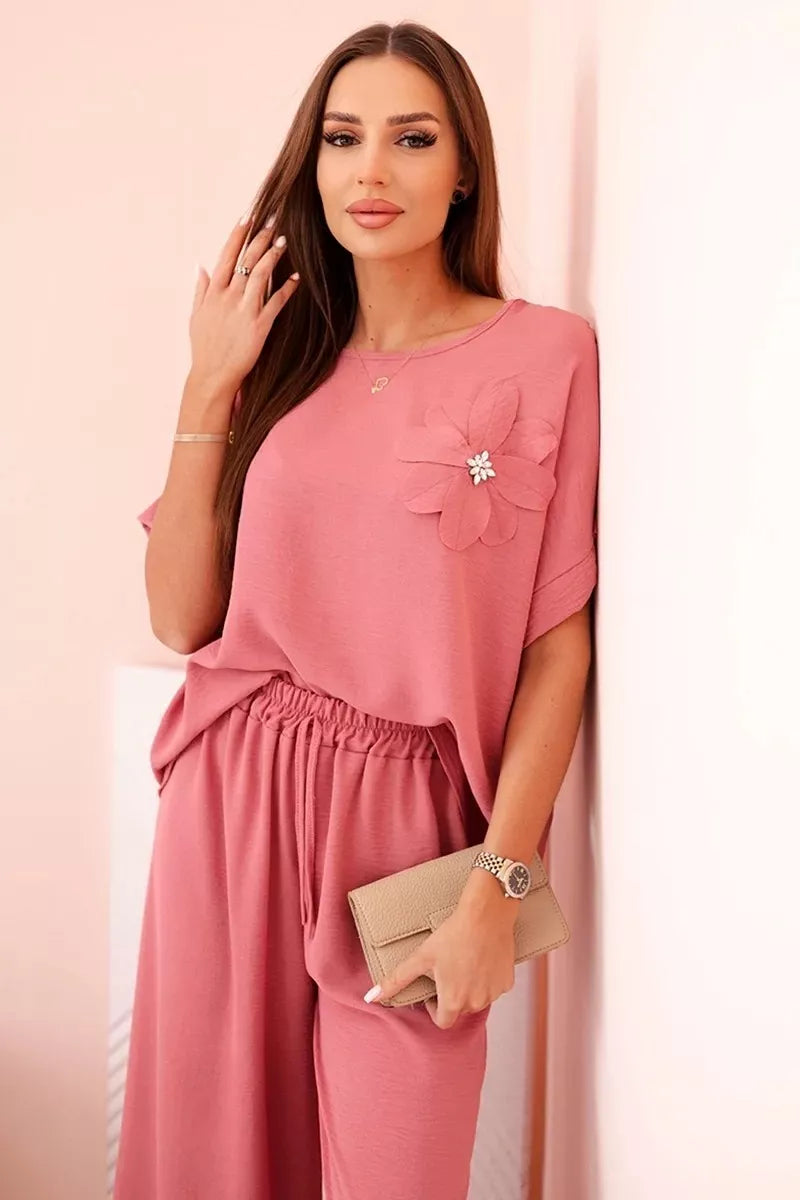 Sieviešu tumši rozā komplekts Loren.