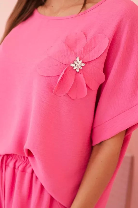 Sieviešu rozā komplekts Loren.