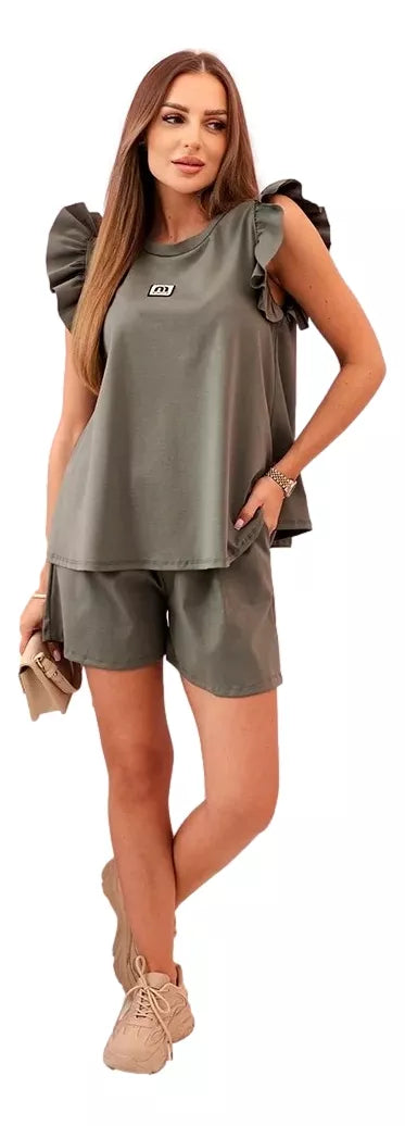 Dāmu haki krāsas komplekts Colton.