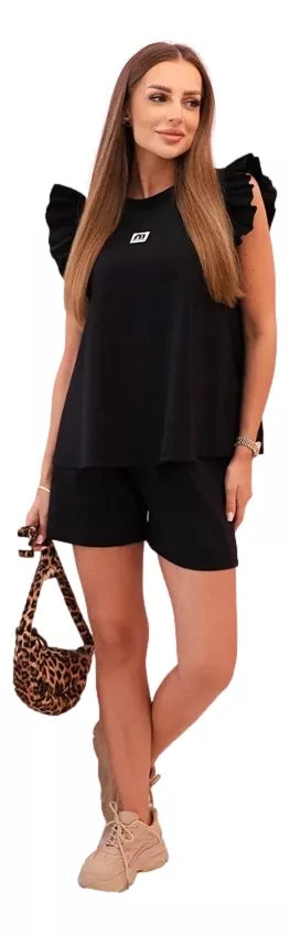 Sieviešu melns komplekts Colton.