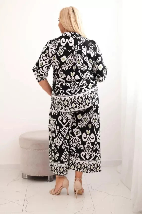 Sieviešu melns komplekts Anda.