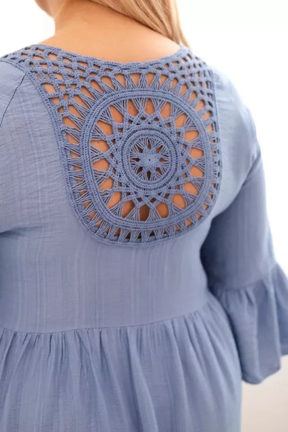 Sieviešu zila kleita Wel