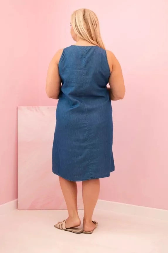 Sieviešu zila kleita Norval 