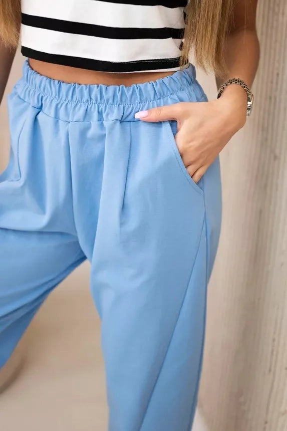 Sieviešu zilas bikses Punto