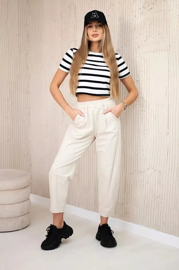 Sieviešu brūnas bikses Punto