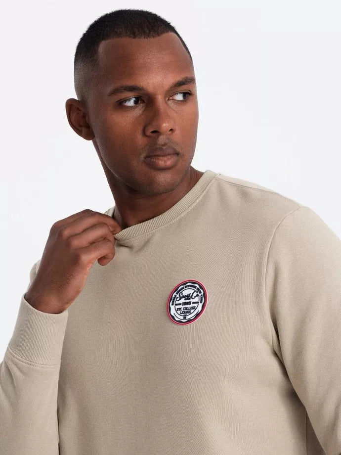 Vīriešu brūns džemperis Solan