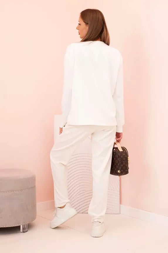 Sieviešu balts komplekts Naomi