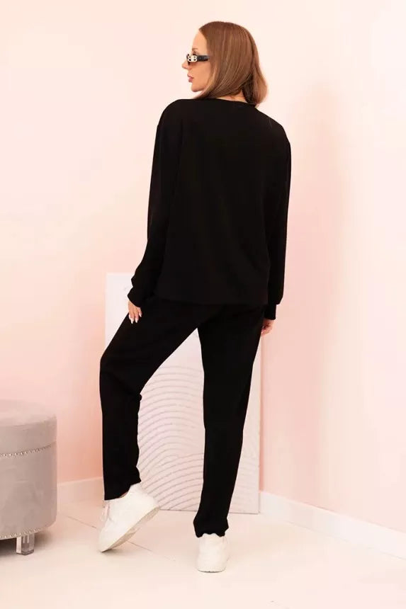 Sieviešu melns komplekts Naomi