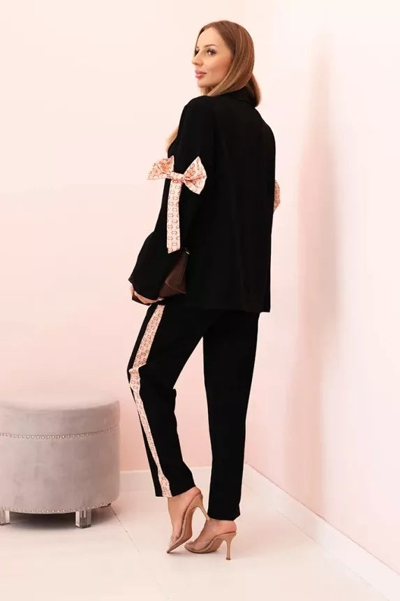 Sieviešu melns komplekts Rene