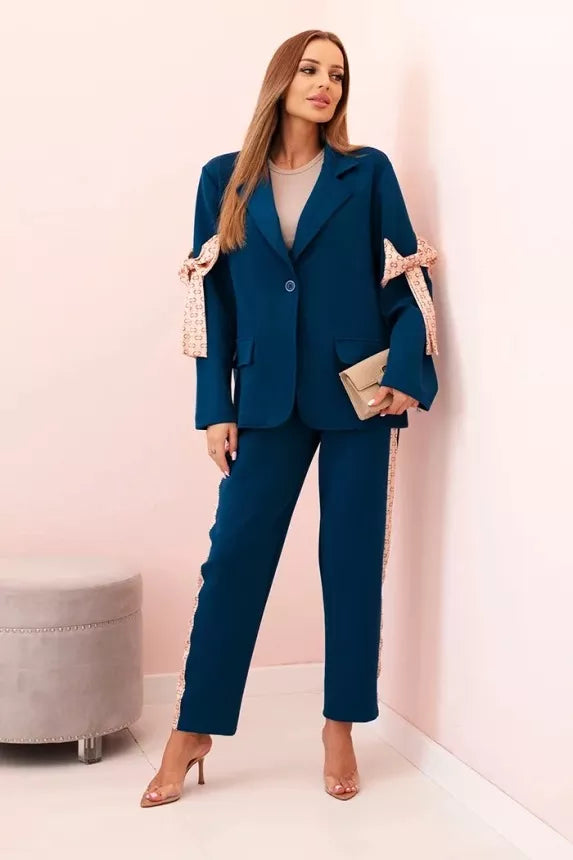 Sieviešu zils komplekts Rene