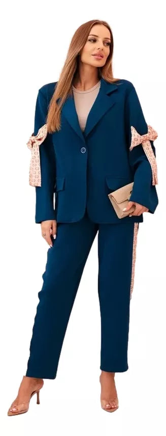 Sieviešu zils komplekts Rene