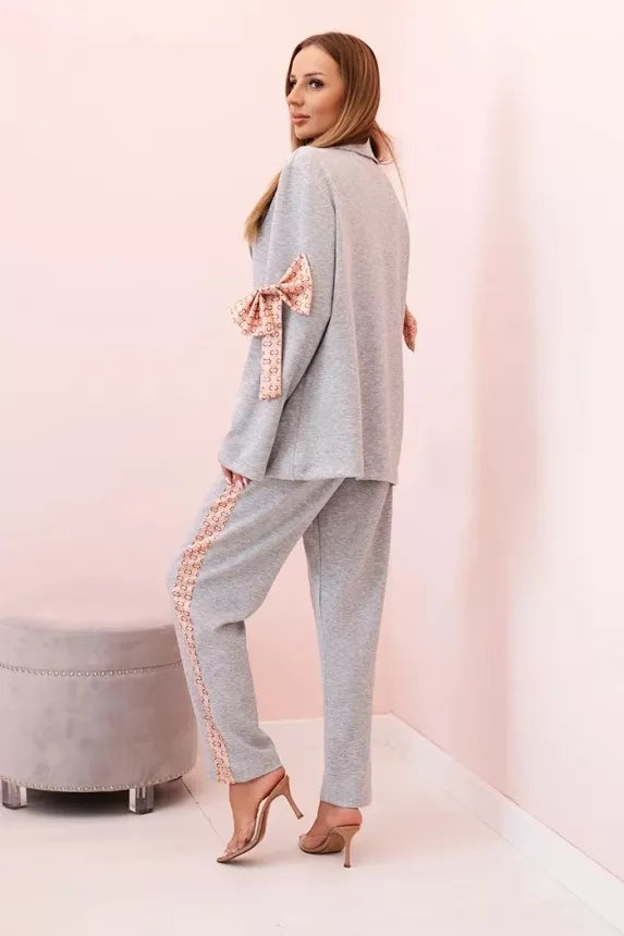 Sieviešu pelēks komplekts Rene