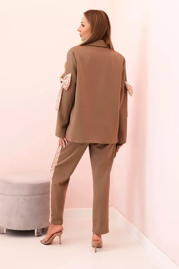 Sieviešu brūns komplekts Rene