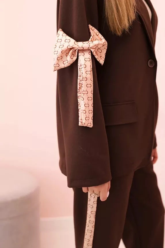 Sieviešu brūns komplekts Rene