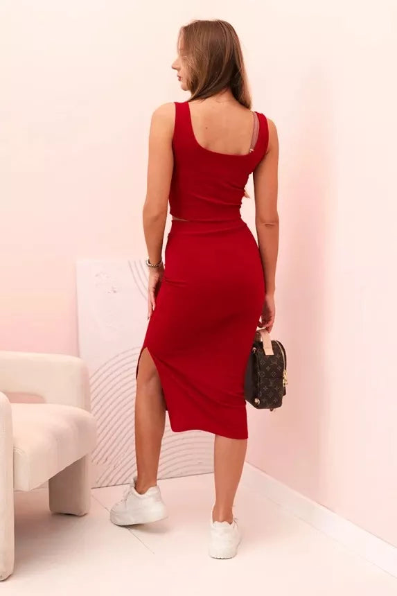 Sieviešu sarkans komplekts Alvik