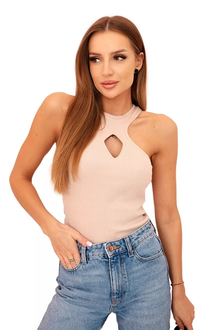 Sieviešu brūna blūze Krosy 