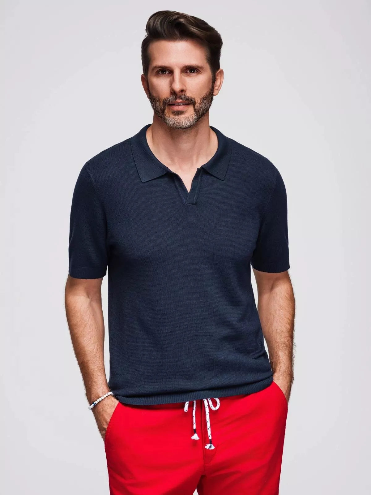 Vīriešu tumši zils polo krekls Mark