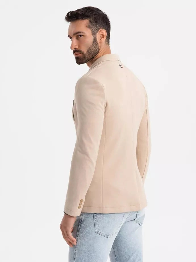 Vīriešu brūna jaka Azan