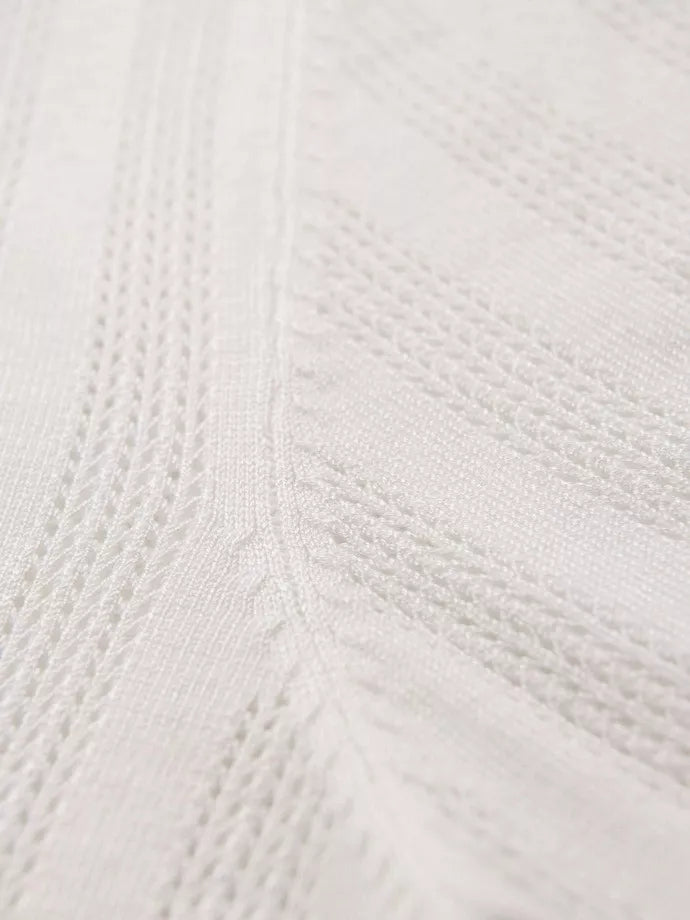 Vīriešu balts polo krekls Elegant