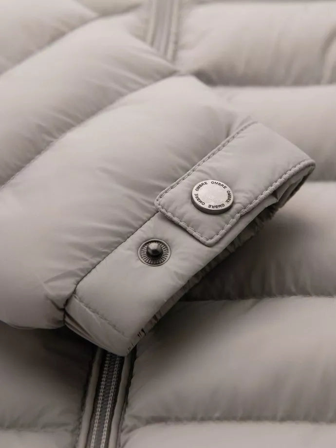 Vīriešu pelēka jaka Ozan