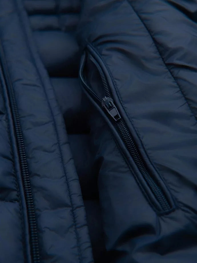 Vīriešu tumši zila jaka Ozan