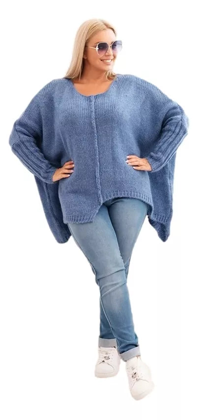 Sieviešu zils džemperis Lori