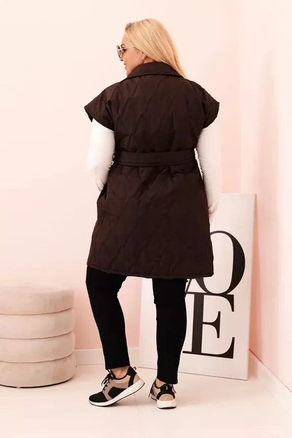 Sieviešu tumši brūna veste Dalic 