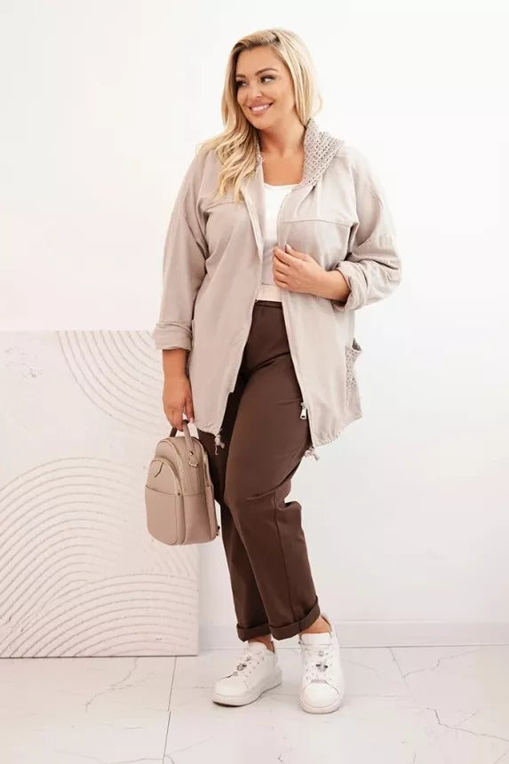 Sieviešu brūns kapučjakas Alba