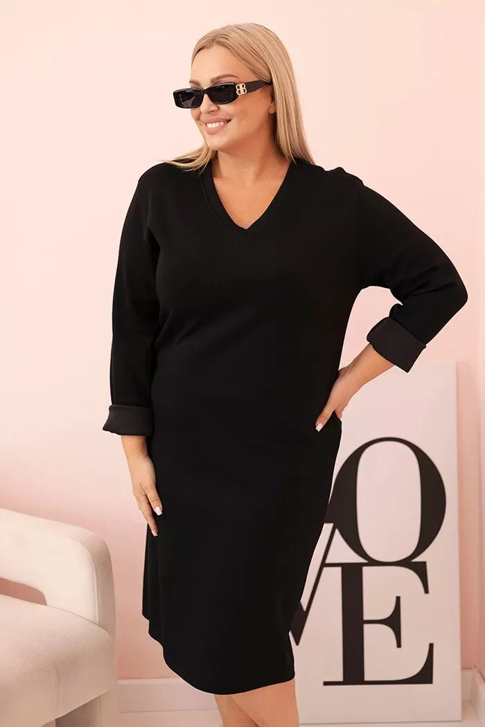 Sieviešu melna kleita Malt