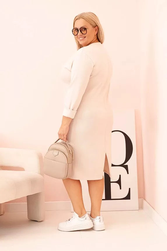 Sieviešu brūna kleita Malt