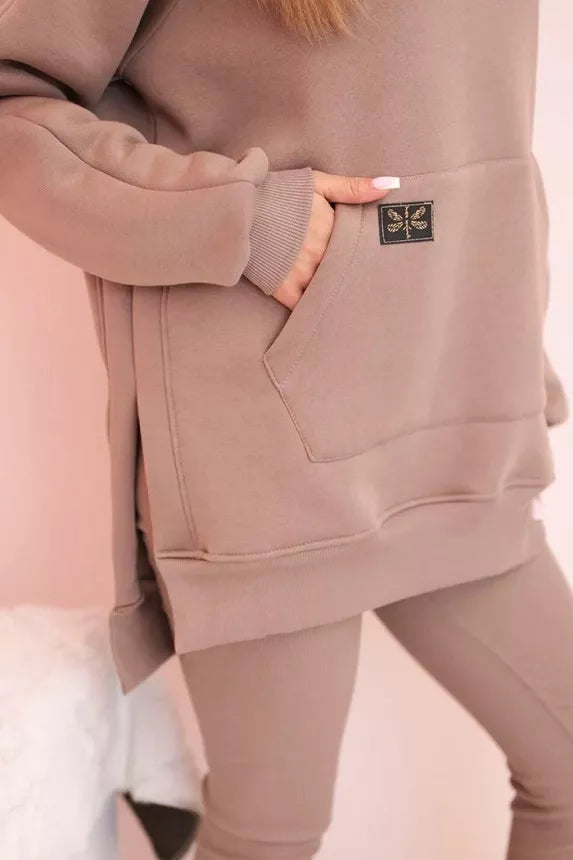 Sieviešu tumši brūns komplekts Solar