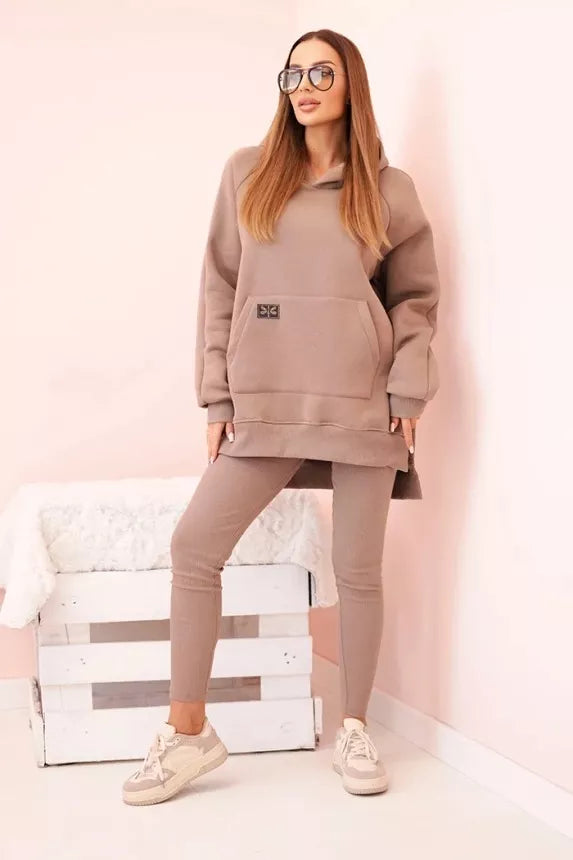 Sieviešu tumši brūns komplekts Solar