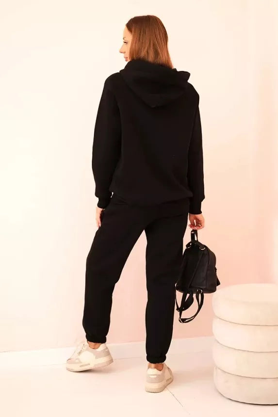 Sieviešu melns komplekts Coffe