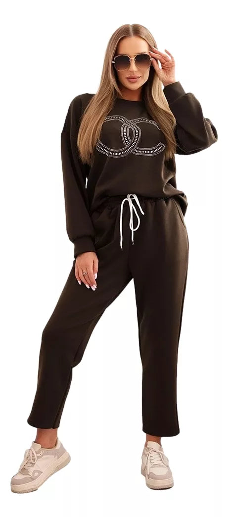 Sieviešu brūns komplekts Ring