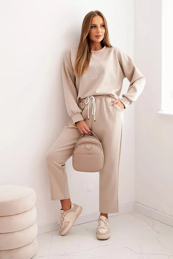 Sieviešu brūns komplekts Ring.